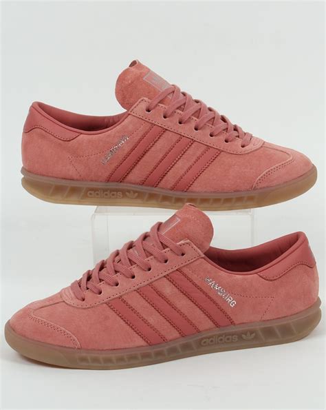 adidas hamburg shoes pink|adidas originals hamburg shoes.